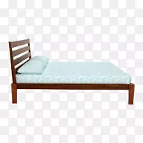 床架床垫床头板平台床木床