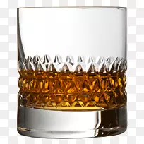 威士忌旧式玻璃杜松子酒和汤尼杯