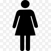 公共厕所女厕所剪贴画-厕所