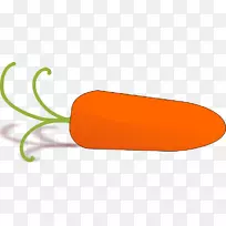 小胡萝卜夹艺术-胡萝卜植物