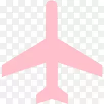 飞机线粉红m角飞机