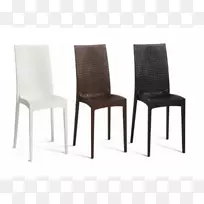 椅子桌子塑料家具柳条塑料椅子