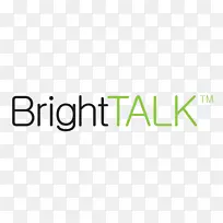 BrightTalk组织徽标商业网播-明亮