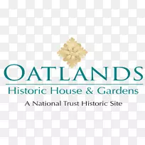 Oatland历史房屋和花园作为手柄，公司服务于燕麦种植园