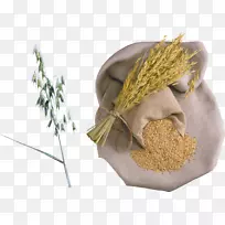 小麦粥剪贴画-小麦