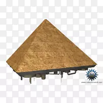 吉萨大金字塔埃及金字塔建造技术波前.obj文件金字塔