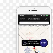 Smartphone Whiteside出租车应用商店-出租车应用程序