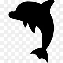 海豚电脑图标剪贴画-海豚