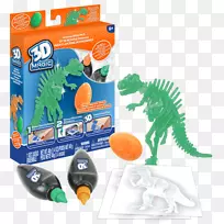 3D电脑图形恐龙神奇暴龙-恐龙
