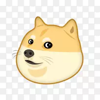 Dogecoin表情文字短信-表情符号