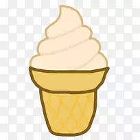 冰淇淋圆锥形风味食品冰淇淋
