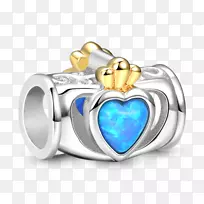 蓝宝石项链体珠宝.克拉达格戒指