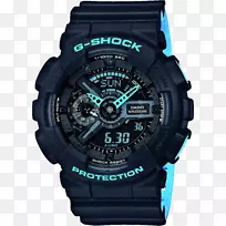 G-冲击Ga 110手表防水标志卡西欧手表
