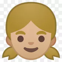 Emojipedia儿童Noto字体浅色-表情符号