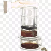 Aeropress咖啡烘焙咖啡豆阿拉比卡咖啡冲泡咖啡