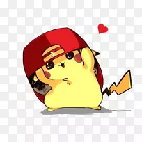 Pokémon pikachu ash Ketchum绘图-Pikachu