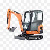 Kubota公司紧凑型挖掘机重型机械挖掘机