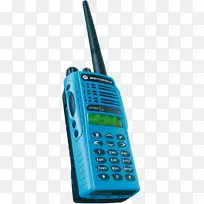 电话双向无线电对讲机甚高频双频收音机
