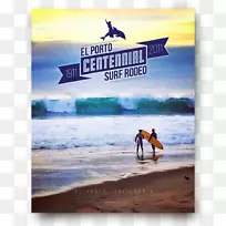 波托电影海报广告-水彩冲浪板