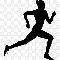 田径运动员运动跑短跑-运动量减少