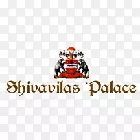 Shivavilas宫殿酒店住宿maharaja徽标-宏伟宫殿