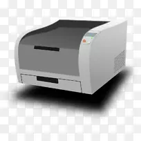 打印机计算机剪辑艺术打印机