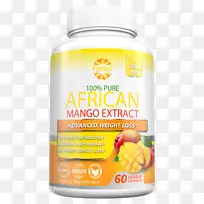 食用补充剂：栀子、羟基柠檬酸、菜豆-非洲芒果