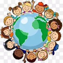 全球儿童节-地球日-儿童