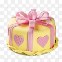 生日蛋糕糖霜和糖霜锦绣蛋糕装饰-蛋糕
