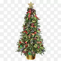 人造圣诞树装饰云杉新年树-圣诞树