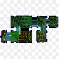 微控制器印刷电路板电气网络电子电路设计
