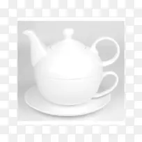 咖啡杯茶瓷壶茶碟茶