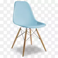 Eames躺椅钢丝椅(DKr 1)Charles和Ray Eames玻璃纤维扶手椅-Charles Eames