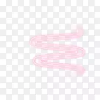 粉红m字型双唇