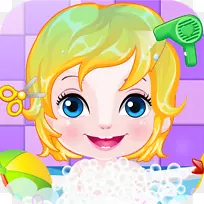 快乐婴儿理发师游戏hd android完美辫子理发师2完美夏季辫子草莓芝士蛋糕烹饪-android