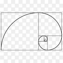 Fibonacci数金螺旋金比数列金矩形.数学