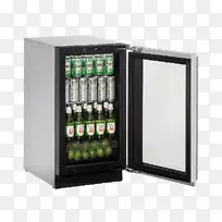 酒冷却器Uline冰箱u线葡萄酒