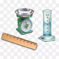 测量刻度圆筒测量仪器装置测量直尺.科学