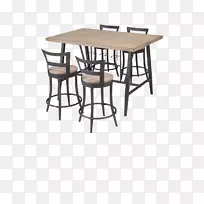 餐桌，厨房椅，家具，吧台，凳子
