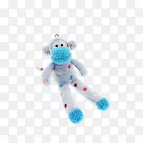 毛绒玩具&可爱的玩具袜子猴狗