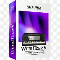 Wurlitzer电动钢琴阿图里亚软件合成器-Shure sm57