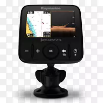 海蜻蜓Pro RayMarine plc鱼类探测仪绘图仪GPS导航系统.RayMarine plc