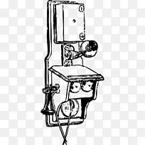 电话，移动电话，电脑图标，剪贴画.复古电话