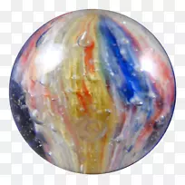 大理石透明半透明彩色玻璃球玻璃