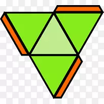 四面体三角形颜色正多边形三角形