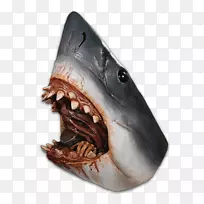 大白鲨面具伪装嘉年华