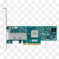 10G以太网Infiniband PCI快速网卡和适配器Mellanox ConnectX-310Gigabit以太网卡-Infiniband