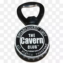 洞穴俱乐部的开瓶者披头士乐队夺回标志-人