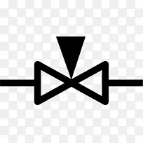 针阀流量控制阀蝶阀电子符号