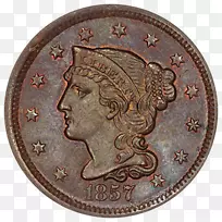 硬币便士大分铜1943年钢分硬币